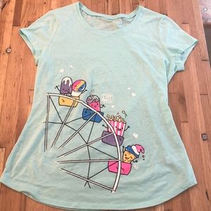 Justice SCENTED sweet treat graphic top